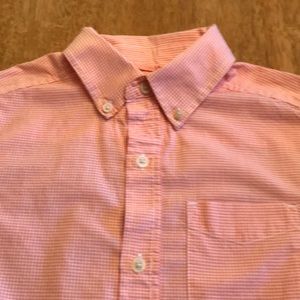 Children’s Place Orange Small checked Boys Shirt